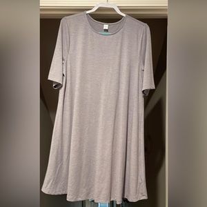 Lands End flared knit dress, Large